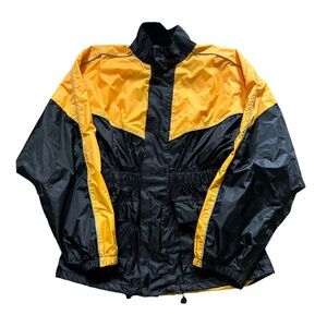 Himalaya Motor Bike Wear Yellow 100%Waterproof Motorcycle Jacket - M